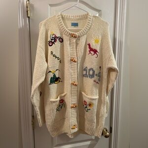 Mother The Long Drop Cardigan Out There Small